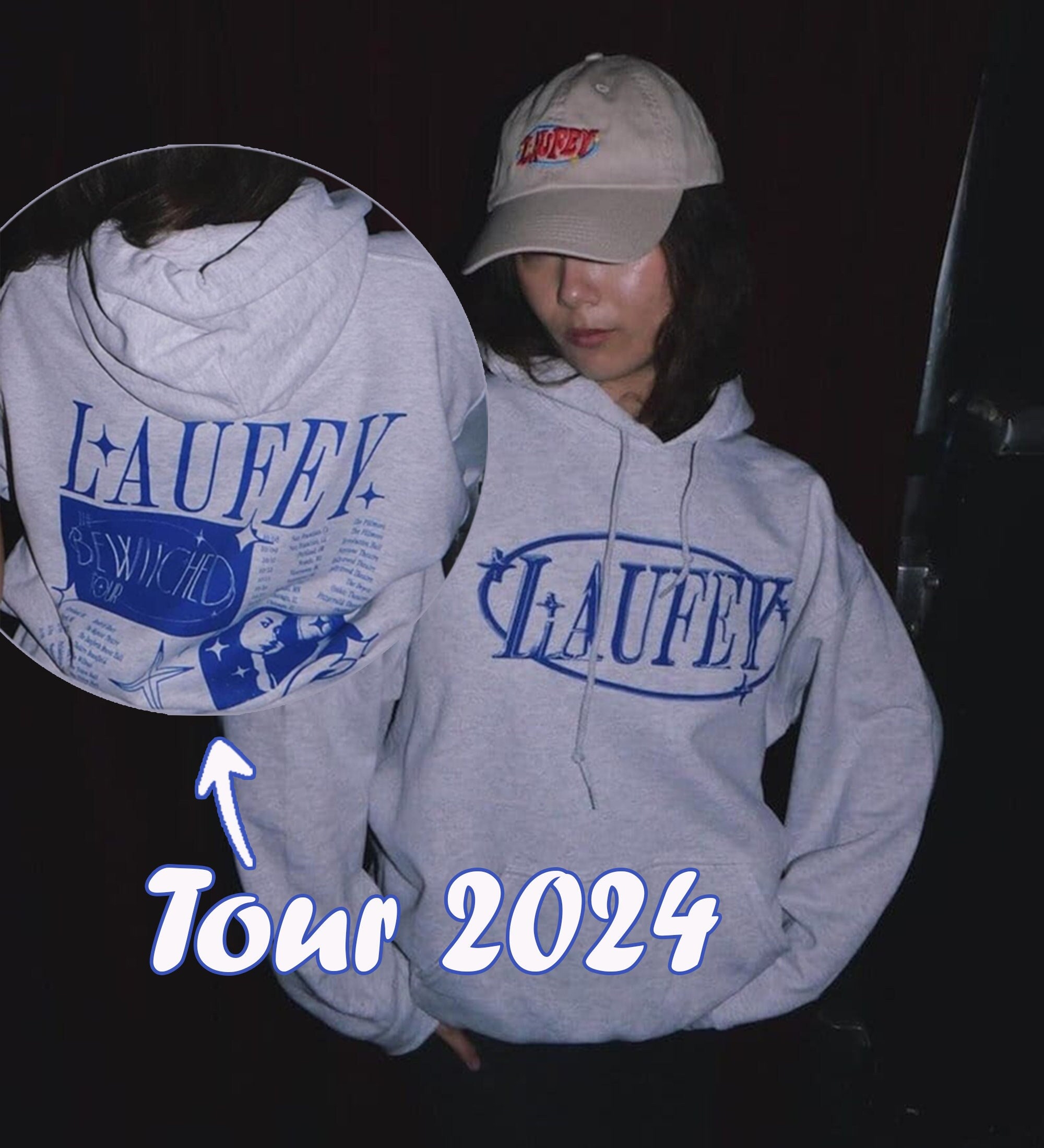 Laufey Tour 2024 Shirt, Bewitched Shirt Etsy Australia