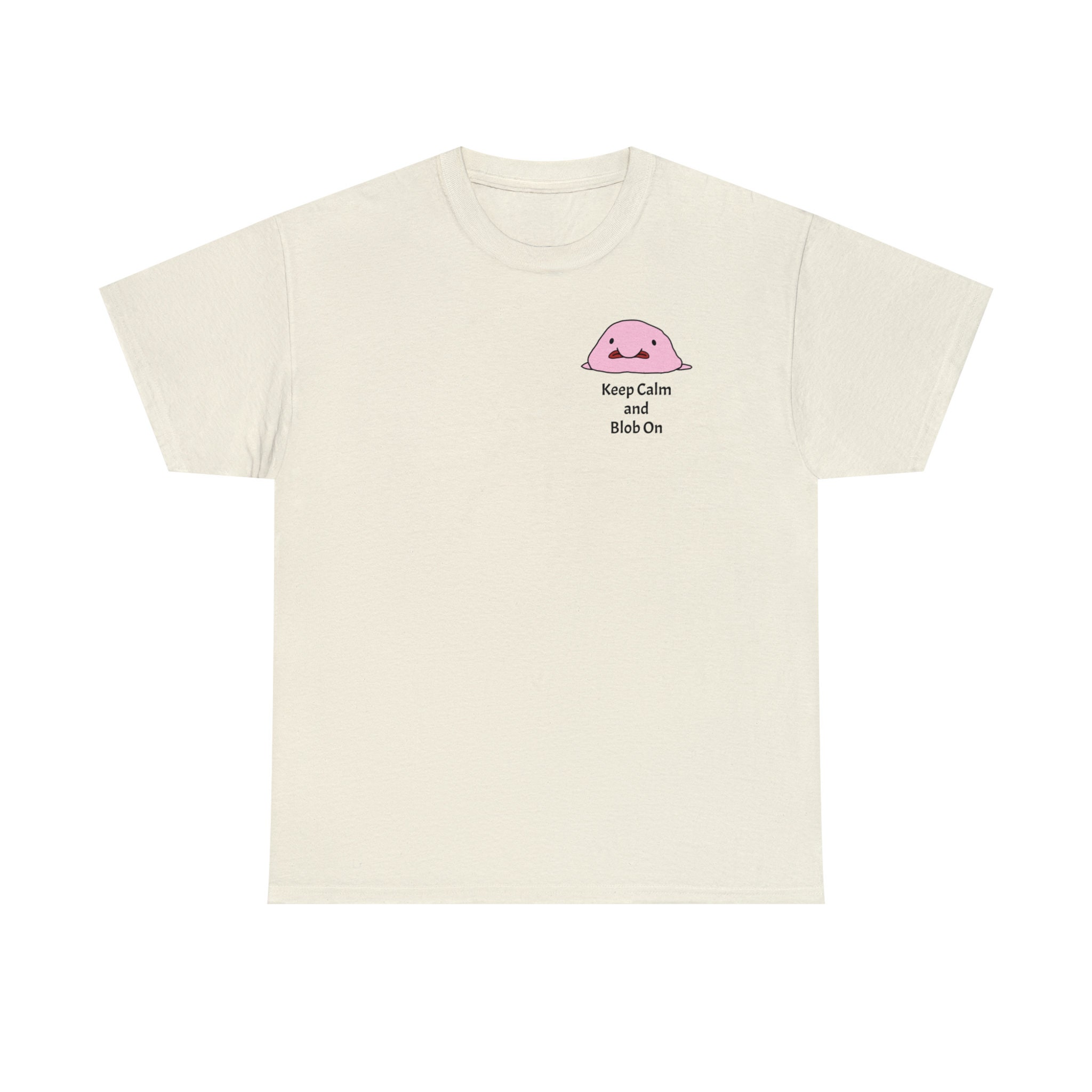  Blobfish The Underwater Mascot Cute Blobfish Long Sleeve  T-Shirt : Clothing, Shoes & Jewelry