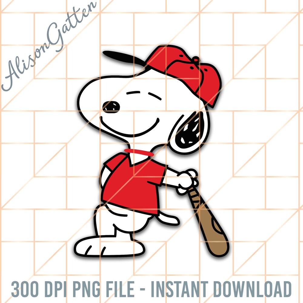 Peckshirt Style Snoopyy Baseball Png, Dog Baseball Png, Game Day Baseball Png, Retro Baseball Png, Cartoon Dog Baseball Png, Baseball Season Png