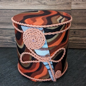 Sahara Storage Can - Multipurpose Fabric Decorated Cans