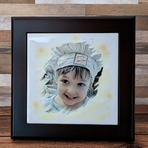 Customized Photo on Glossy Ceramic Tile 4.25 x 4.25