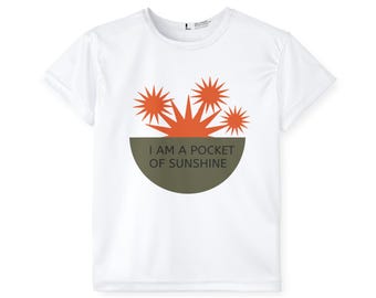Pocket of Sunshine Kids Jersey | Floral Sunburst Graphic