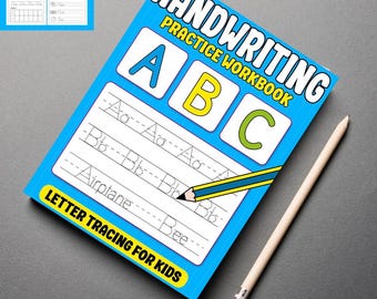 Neat Handwriting Sheets, ABC Letter Tracing, Alphabet Writing Practice, 100 Pages Bundle