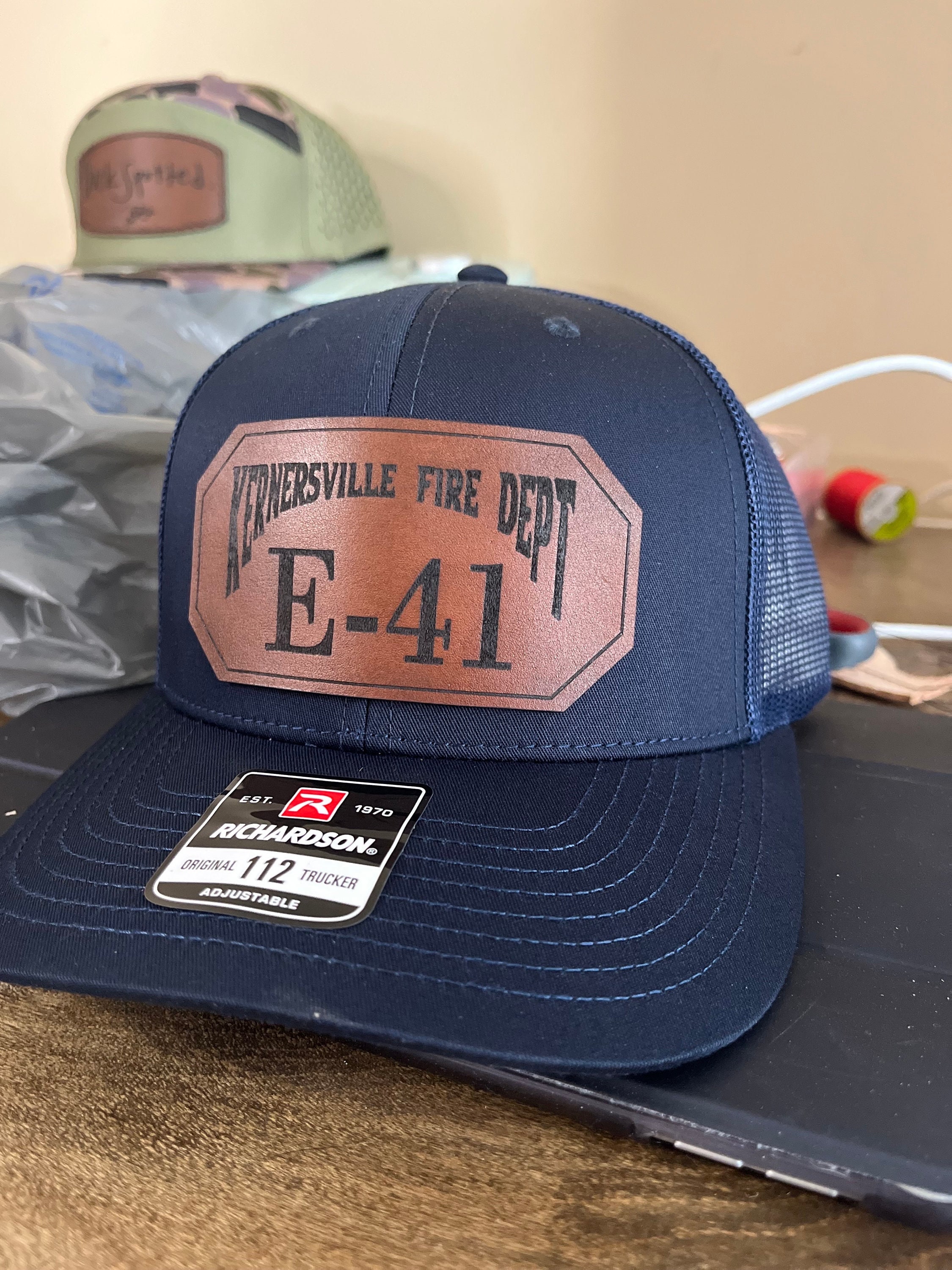 FIRELANDS FALCONS LEATHER PATCH HAT main image 1