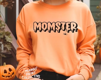 Momster svg, Halloween mom svg, Funny Halloween svg, Spooky mom svg, spooky mama svg, Halloween shirt svg, Halloween cut file
