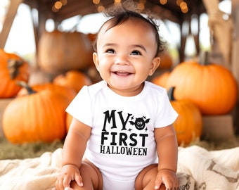 First Halloween SVG, PNG, PDF, My first Halloween svg, Baby Halloween svg, Halloween Onesie svg, trick or treat