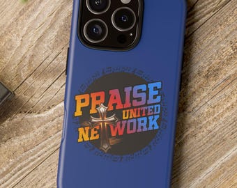 Praise United Christian Music Playlist Phone Case | Matte Modern Faith Songs Jesus Church of God