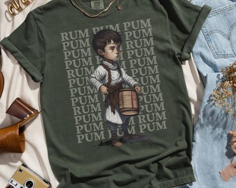 Christmas Shirt Little Drummer Boy T Shirt Nativity Jesus Bethlehem Star Comfort Colors Shirt White Elephant Gift Rum Pum Pum Pum Shirt