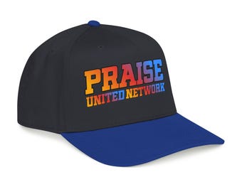 Praise United Network Retro Christian Music Playlist Mid Profile Baseball Cap