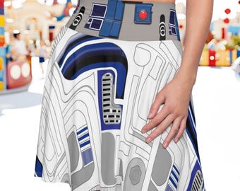 Cosplay Women's Skater Dress, Science Fiction Movie Retro Clothing, Sci Fi Gift, Summer Dress, Geek Chic Fashion, Summer Convention dress