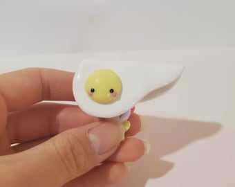 Eggy Dino Cam: Laptop Camera Cover, Polymer Clay, Handmade, Egg, Dinosaur, Chumpy.Co