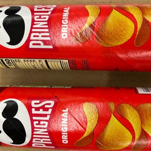 Pringles Original Potato Crisps (2 Cans)