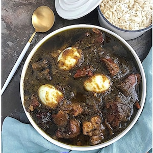 Ofada stew( Ayamase sauce)designer stew .