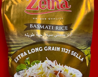 Zeina Basmatic rice.
