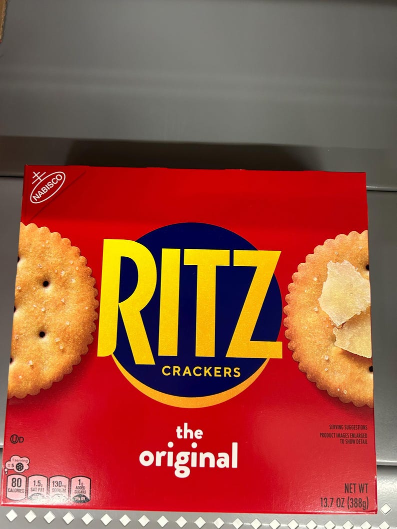 Ritz Original Crackers – Everyday Snacks - Etsy