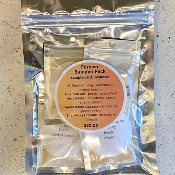 Loaded Tea Bundle 5-Pack Themed Loaded Tea Gift For Her to Make At Home Sugar Free Loaded Tea Healthy Gift for Outdoorsy People