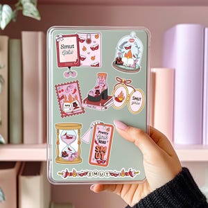 Bookish Smut Vinyl Sticker Pack: Kindle, Laptop, Water Bottle Stickers