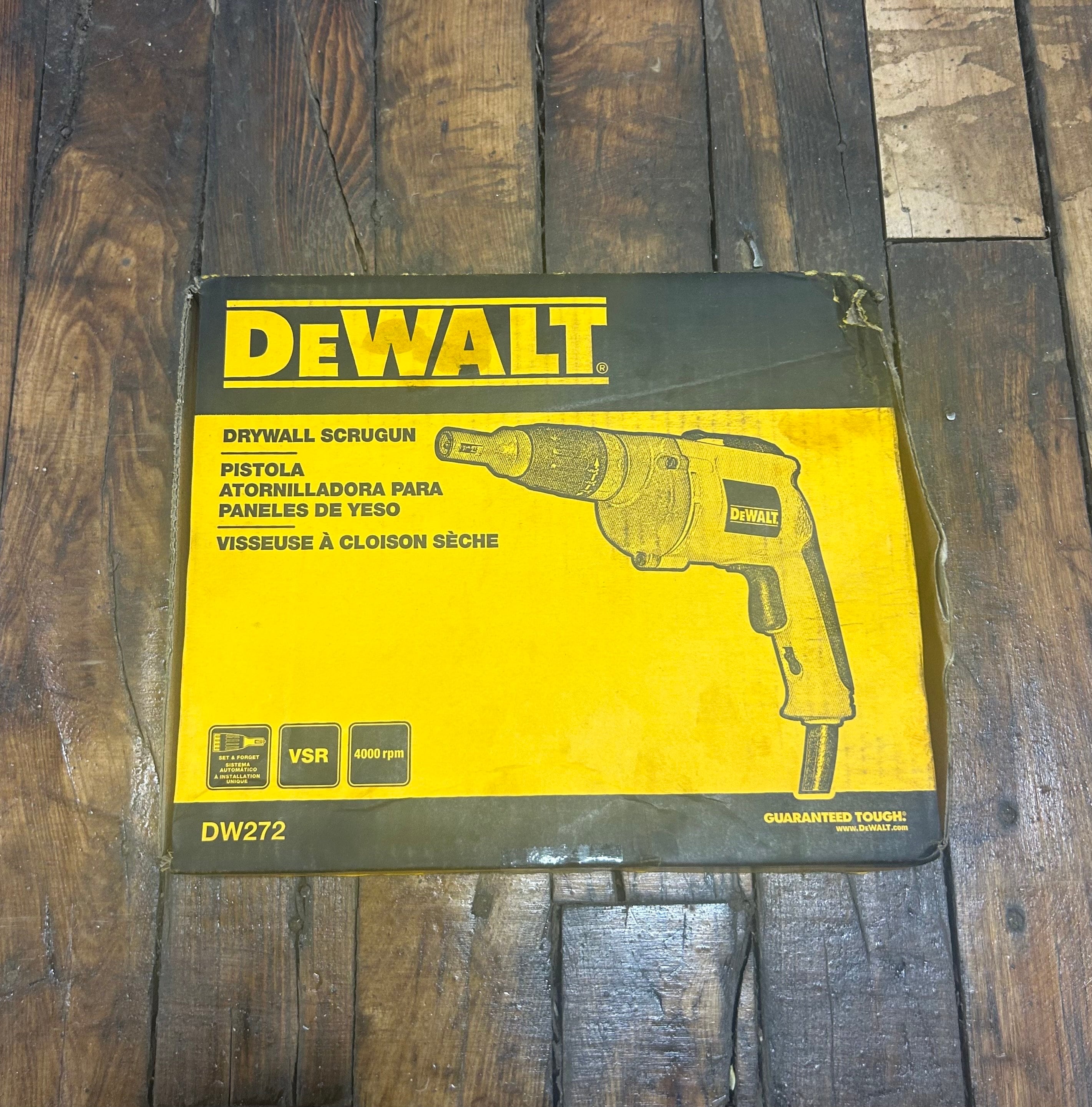Dewalt Drywall Screw Gun DW272 Variable Speed Reversible Etsy