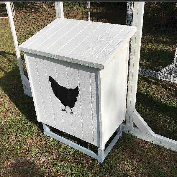 Chicken Feed Storage Container Etsy