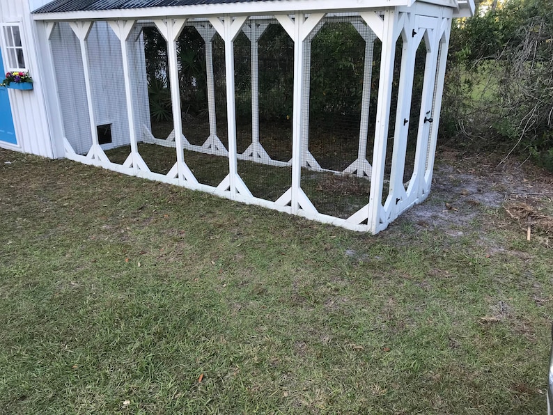 Deluxe Chicken Coop With 15' Run 23' Overall Length Etsy