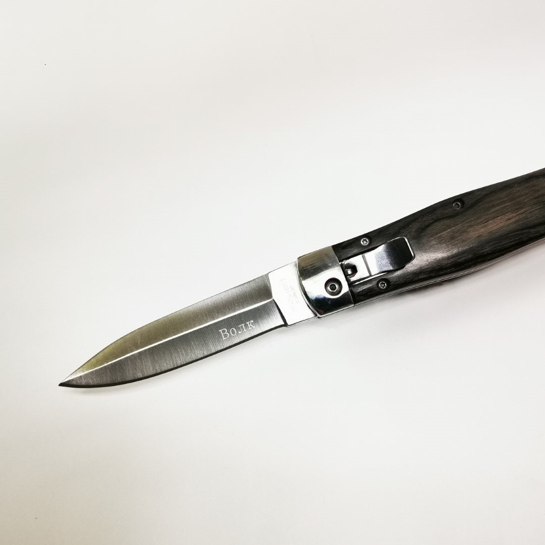 Classic Gangster Knife. Best Hunting Pocket Knife. Hunter Etsy