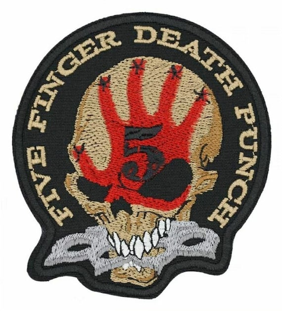 Five Finger Death Punch 5FDP FFDP Embroidered Sew-on Patch