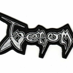 Venom Embroidered Sew-on Patch | English Heavy Thrash Speed Metal Band Logo