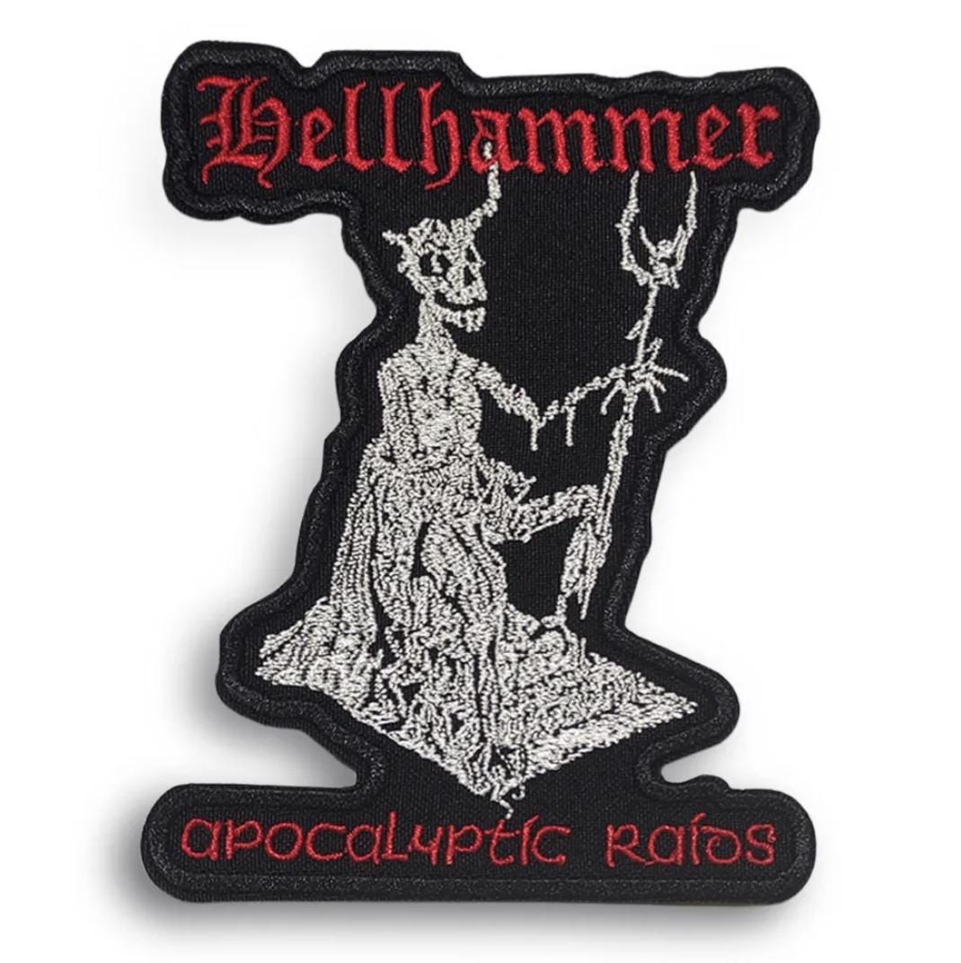 Hellhammer Apocalyptic Raids Embroidered Sew-on Patch