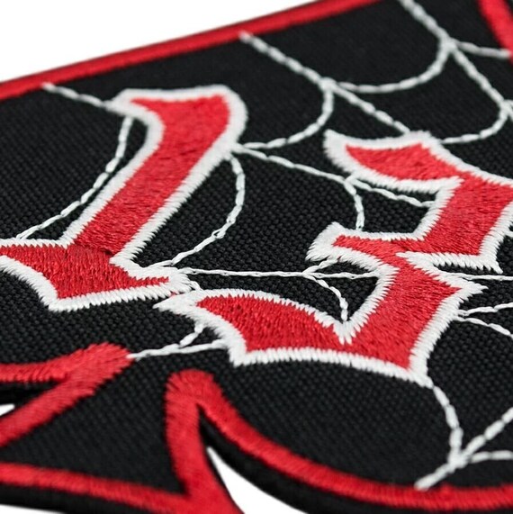 Lucky 13 8 Ball Aufnäher - Vintage Motorrad Patch Für Biker Jacken