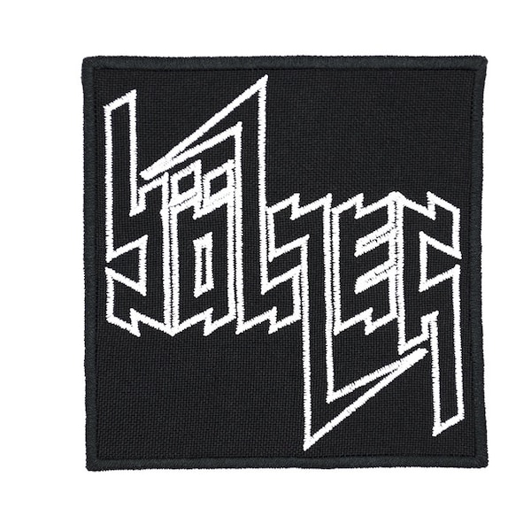 Bolzer Embroidered Sew-on Patch | Bölzer Swiss Blackened Death Metal Music Band Logo