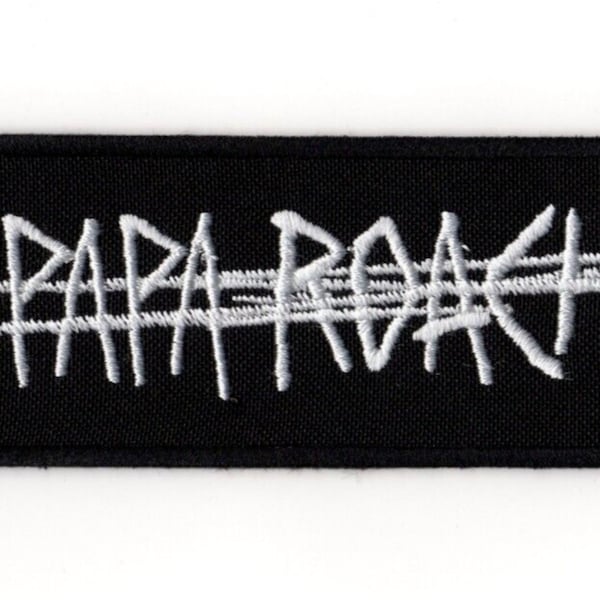 Papa Roach Embroidered Sew-on Patch | American Alternative Hard Rock Rap Metal Music Band Logo