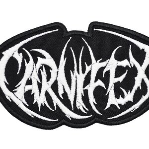 Carnifex Embroidered Sew-on Patch | American Deathcore Music Band Logo