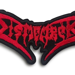 Dismember Embroidered Sew-on Patch | Swedish Death Metal Music Band Logo