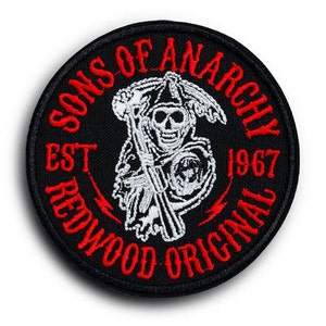 Generic son of anarchy stickers, moto, american club, anime, cosplay, by  moroccan otaku à prix pas cher