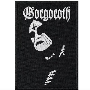 Gorgoroth King ov Hell Embroidered Sew-on Patch | Norwegian Black Metal Music Band Logo