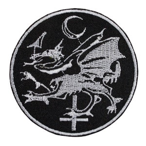 Cradle Of Filth Embroidered Sew-on Patch | English Extreme Metal Music Band Logo