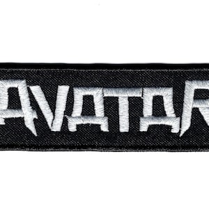 Avatar Embroidered Sew-on Patch | Swedish Heavy Groove Melodic Death Progressive Metal Music Band Logo