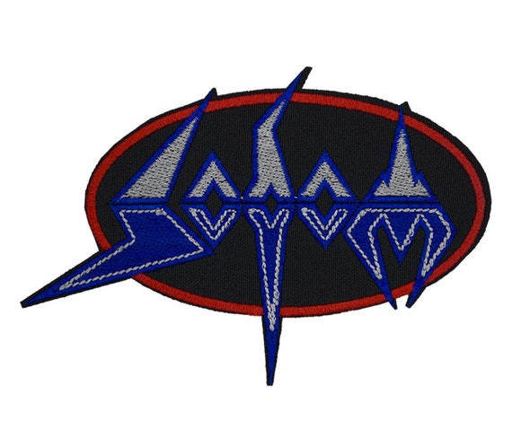 Toppa Da Cucire Logo Sodom Toppa Ricamata Da Cucire Sodom - Logo - Foto 8