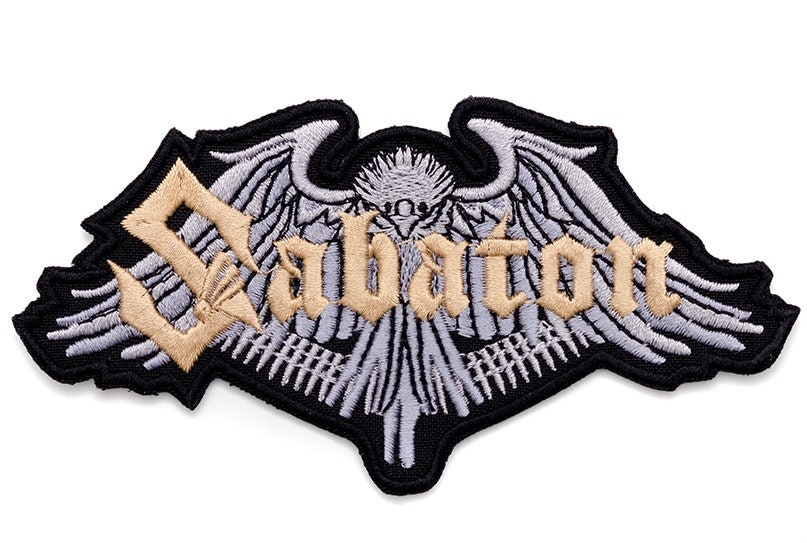 Patch Brodé Equilibrium Pagan Metal - Accessoire Métal Pour Vestes Et Sacs - Style Rock