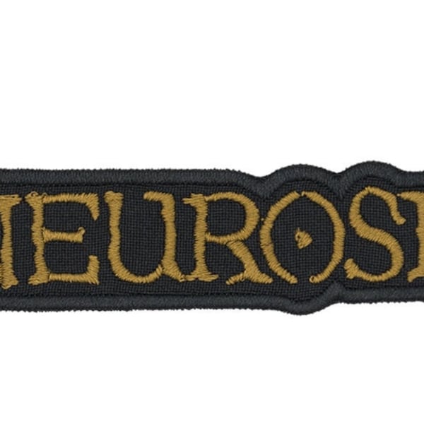 Neurosis Embroidered Sew-on Patch | American Post-Metal Sludge Avant-Garde Hardcore Punk Music Band Logo