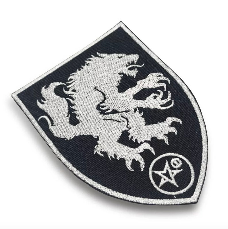 Satanic Warmaster Embroidered Sewon Patch Werewolf Finnish Black Metal
