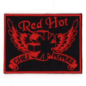 Red Hot Chili Peppers Embroidered Sew-on Patch | American Funk Alternative Rap Rock Metal Music Band Logo