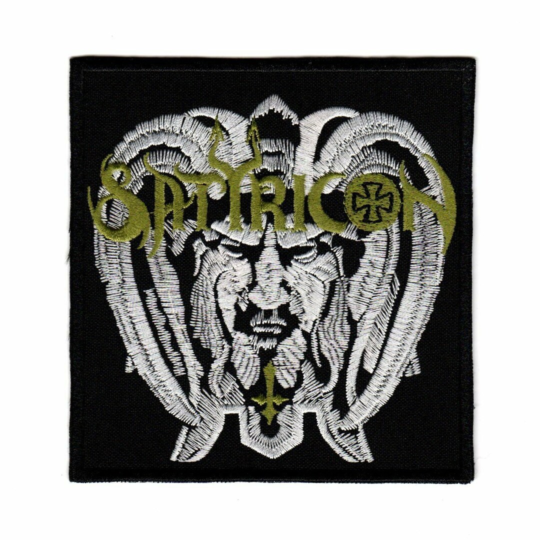 Satyricon Silver Extreme Metal Band Musi_1 écusson Brodé