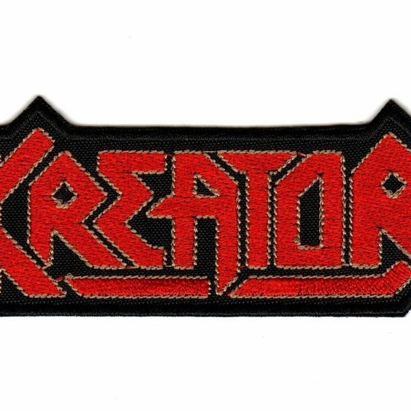 Kreator Embroidered Sew-on Patch | German Teutonic Thrash Metal Music Band Logo