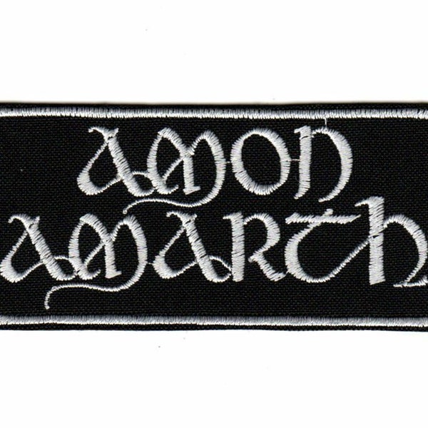 Amon Amarth Aufnäher zum aufnähen Abschaum schwedisches Melodic Death Metal Viking Metall Musik Band Logo