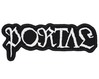 Portal Embroidered Sew-on Patch | Australian Death Black Avant-Garde Progressive Metal Music Band Logo