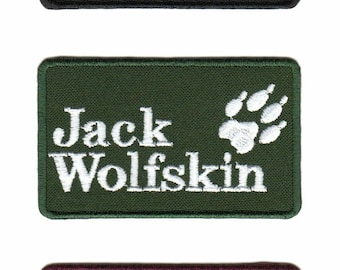 Jack Wolfskin Aufnäher zum Aufnähen | Deutsche Bärentatze Natur Outdoor Wear Wandern Camping Logo