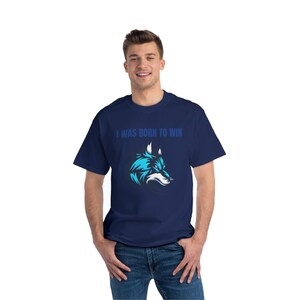Wolf Graphic Short-Sleeve T-Shirt, Wolf Head TShirt, Wolf Print T-shirt, Wild Animal Gift Print, Graphic T Shirt, Animal Graphic T Shirt image 5