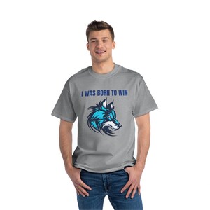 Wolf Graphic Short-Sleeve T-Shirt, Wolf Head TShirt, Wolf Print T-shirt, Wild Animal Gift Print, Graphic T Shirt, Animal Graphic T Shirt image 6
