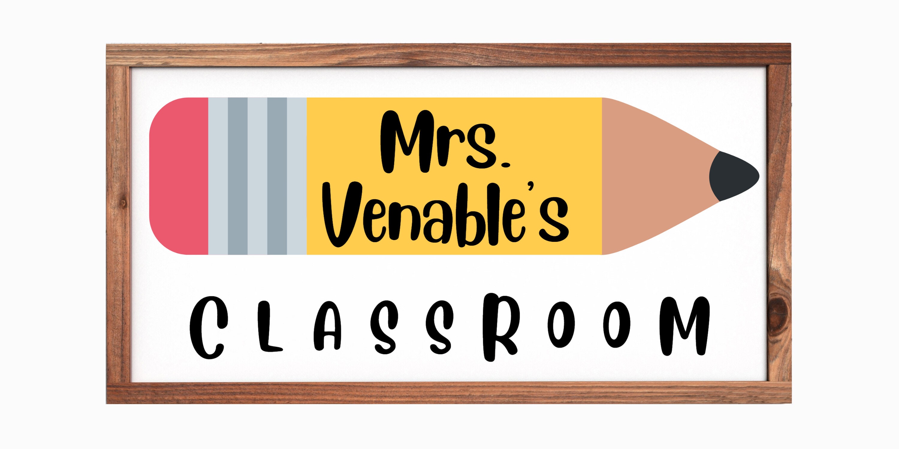 Classroom Sign for Teacher | Teacher Appreciation | School Gift - Etsy